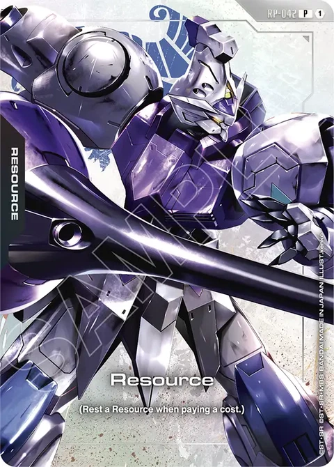 Resource - Gundam Card Game card