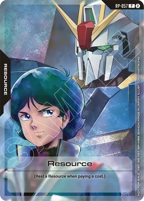 Resource - Gundam Card Game card