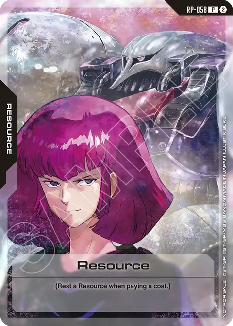 Resource - Gundam Card Game card