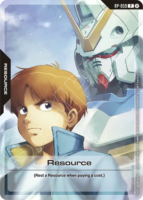 Resource - Gundam Card Game card