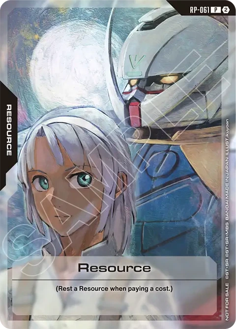 Resource - Gundam Card Game card