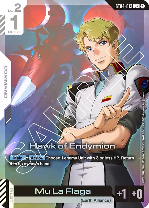 Hawk of Endymion - Gundam Card Game card