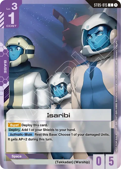 Isaribi - Gundam Card Game card