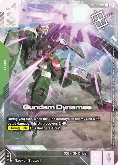 Gundam Dynames - Gundam Card Game card