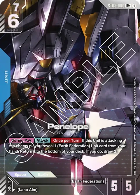Penelope - Gundam Card Game card