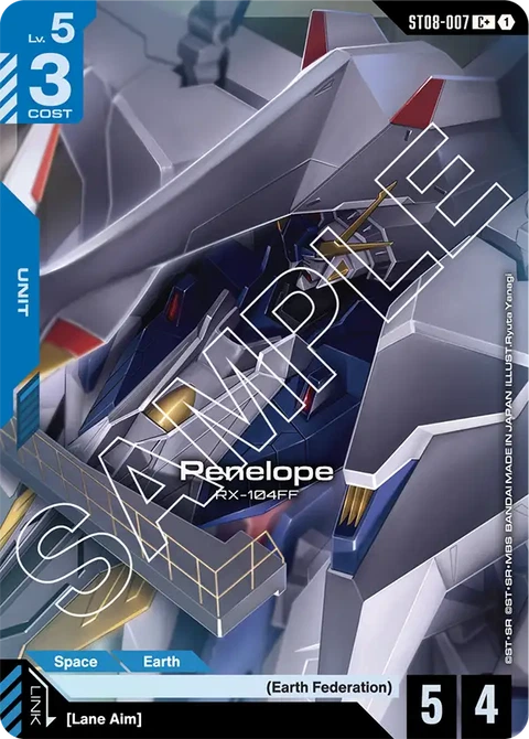 Penelope - Gundam Card Game card