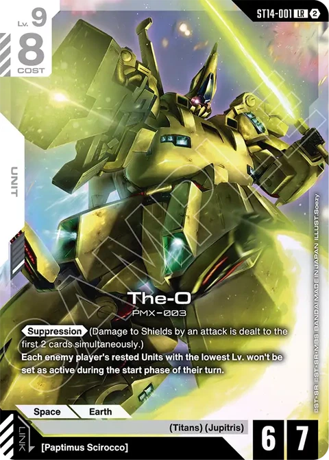 The-O, Gundam Card Game Main Card
