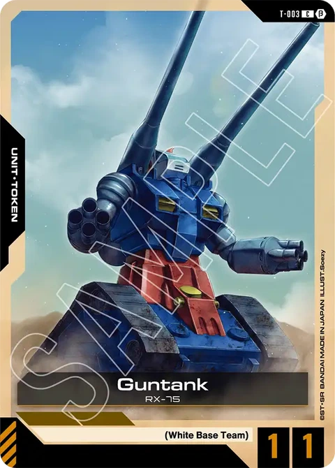 Guntank - Gundam Card Game card