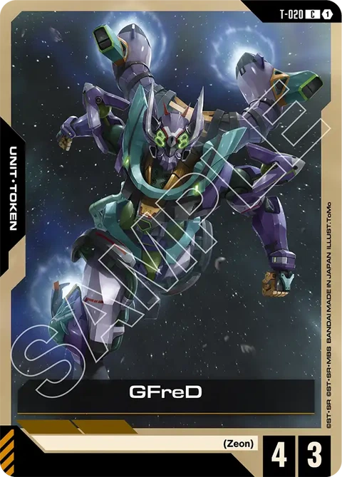 GFreD - Gundam Card Game card