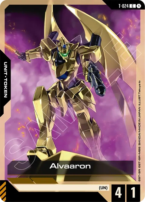 Alvaaron - Gundam Card Game card