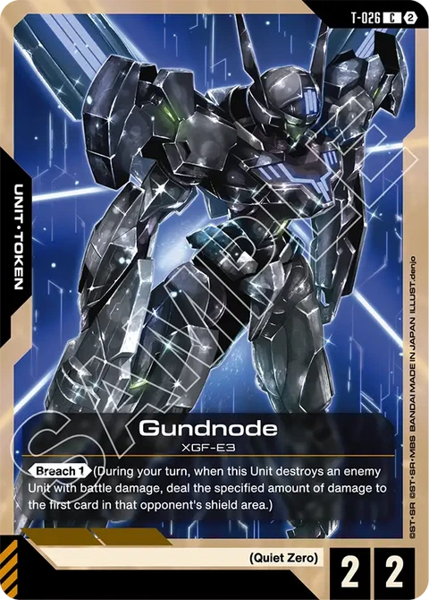 Gundnode - Gundam Card Game card