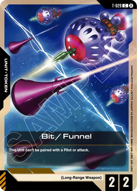 Bit / Funnel - Gundam Card Game card