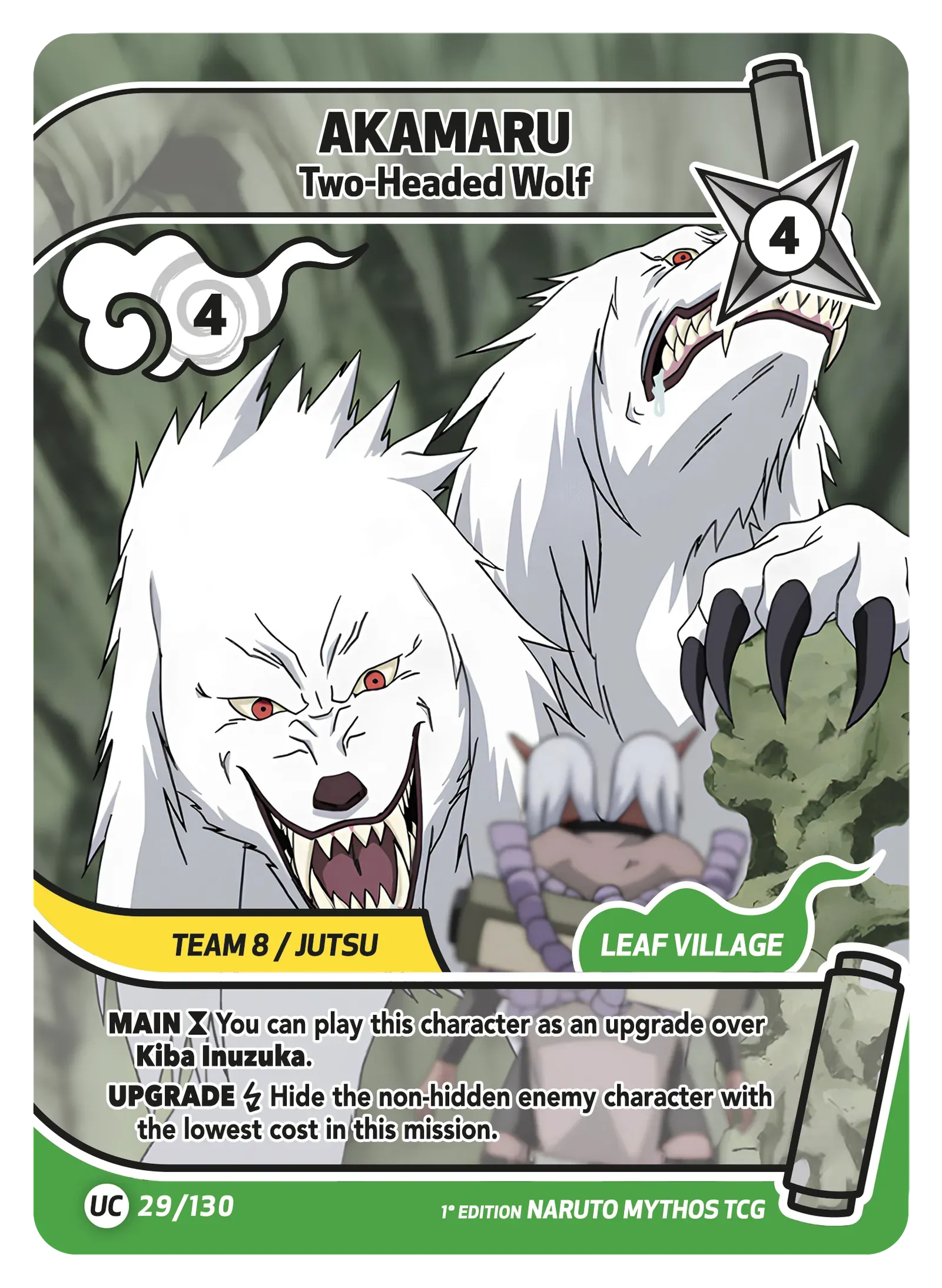 Akamaru Two-Headed Wolf