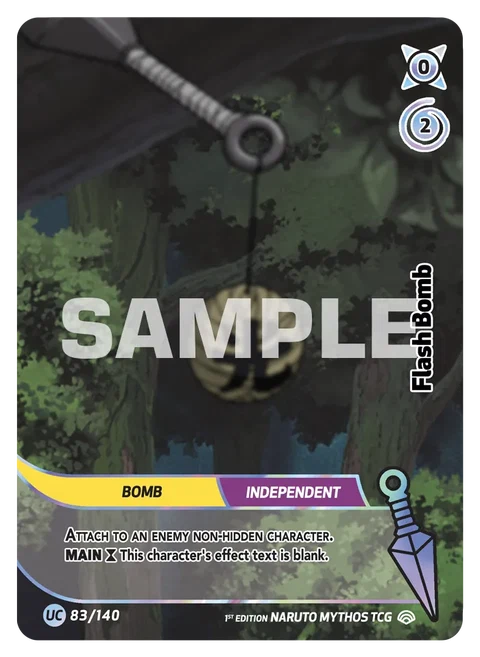 Flash Bomb - Naruto Mythos TCG card