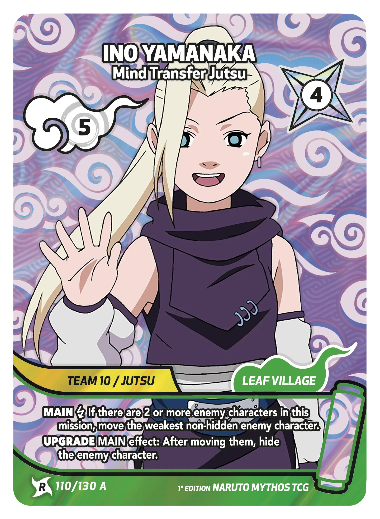 Ino Yamanaka Mind Destruction Jutsu