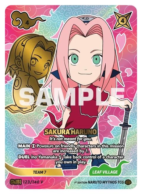 Sakura Haruno It’s not meant for you. - Naruto Mythos TCG card