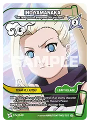 Ino Yamanaka Get ready to tell everyone that you lost! 2-124/140
