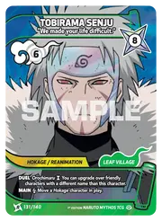 Tobirama Senju We made your life difficult. 2-131/140