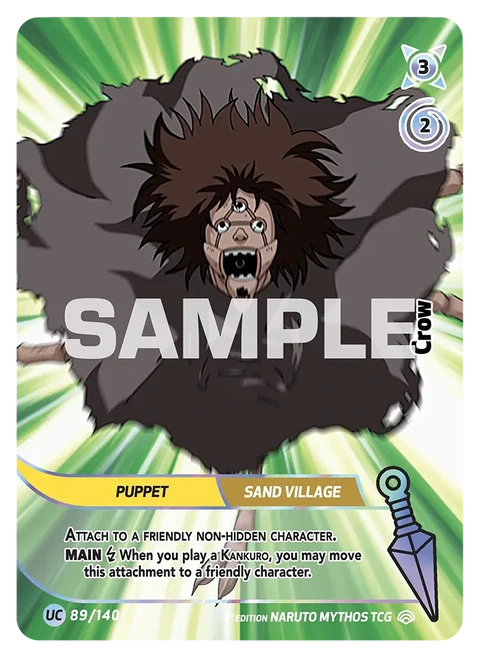 Crow - Naruto Mythos TCG card