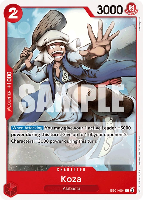 Koza - One Piece Card Game card