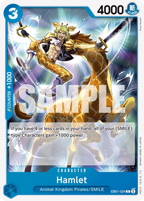 Hamlet - One Piece Card Game card