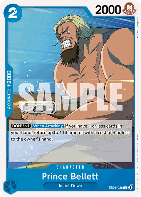 Prince Bellett - One Piece Card Game card