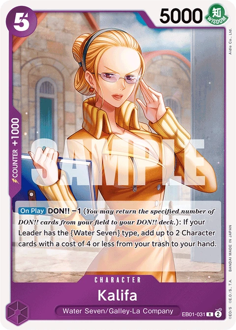 Kalifa - One Piece Card Game card