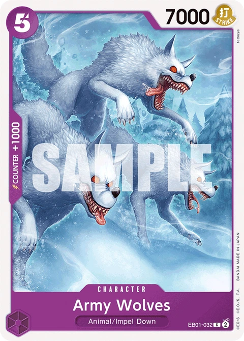 Army Wolves - One Piece Card Game card