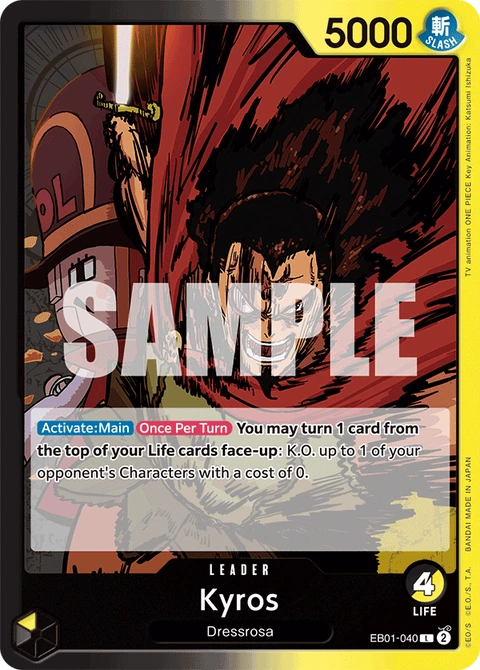 Kyros - One Piece Card Game card