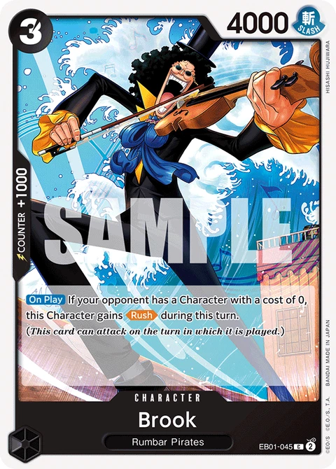 Brook - One Piece Card Game card