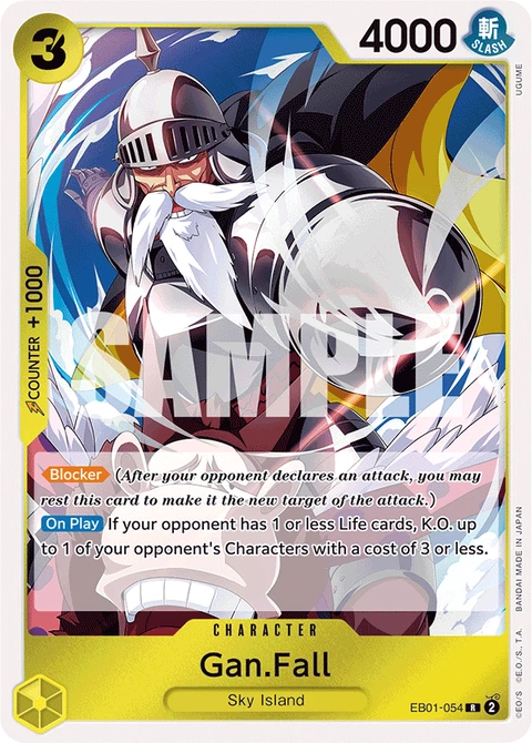 Gan.Fall - One Piece Card Game card