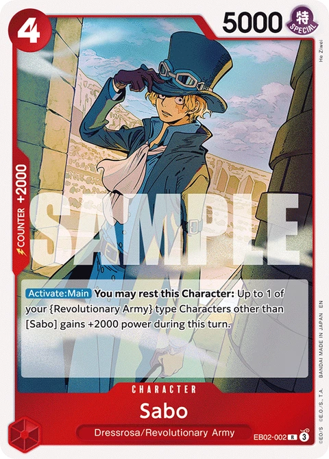 Sabo - One Piece Card Game card