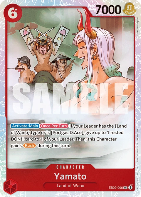 Yamato - One Piece Card Game card