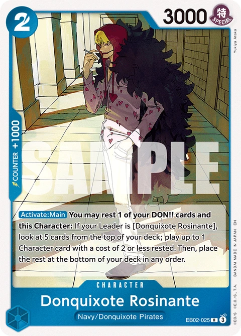Donquixote Rosinante - One Piece Card Game card