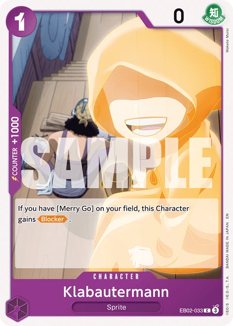 Klabautermann - One Piece Card Game card