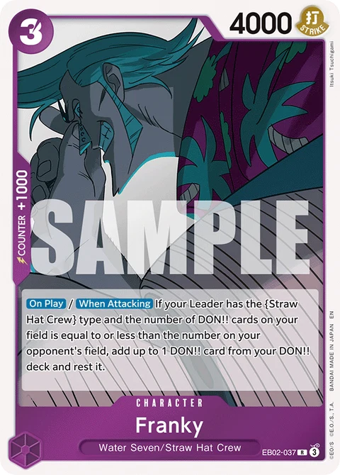 Franky - One Piece Card Game card