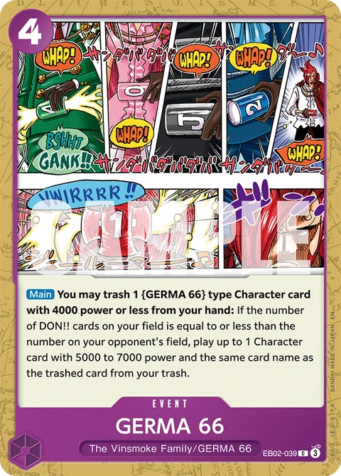 GERMA 66 - One Piece Card Game card