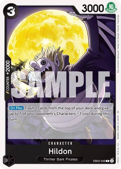 Hildon - One Piece Card Game card