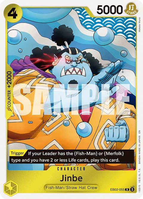 Jinbe - One Piece Card Game card