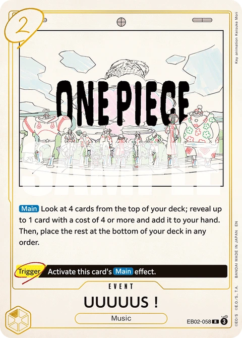 UUUUUS! - One Piece Card Game card
