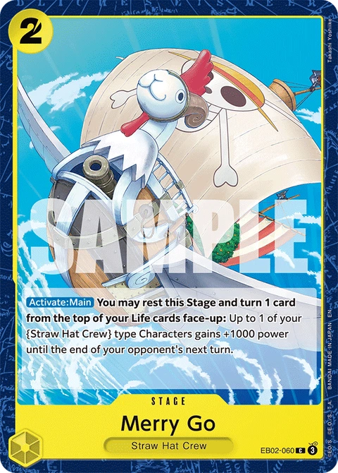 Merry Go - One Piece Card Game card