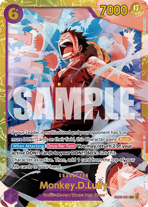 Monkey.D.Luffy - One Piece Card Game card