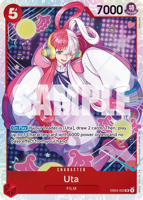 Uta - One Piece Card Game card