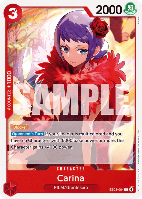 Carina - One Piece Card Game card