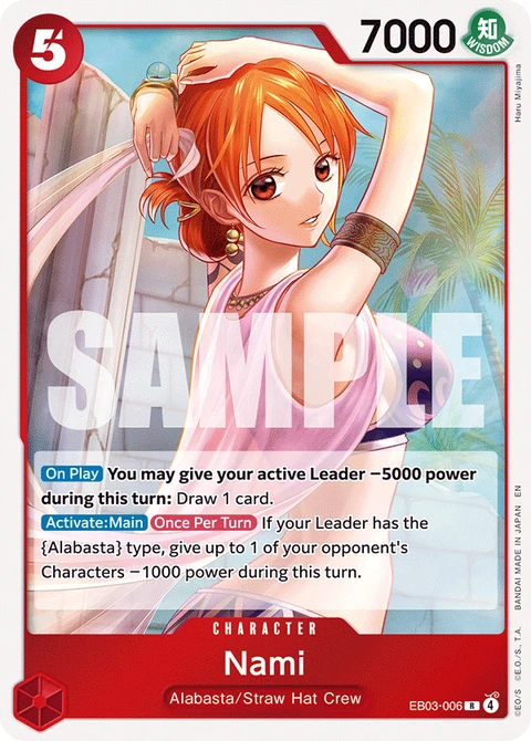 Nami - One Piece Card Game card