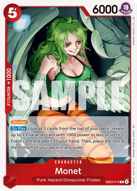 Monet - One Piece Card Game card