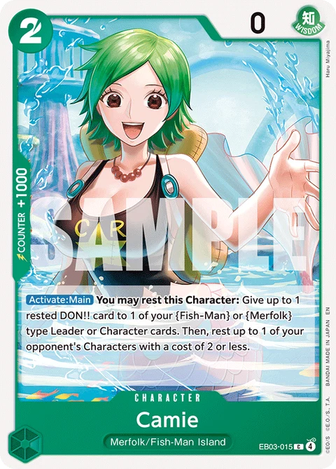 Camie - One Piece Card Game card