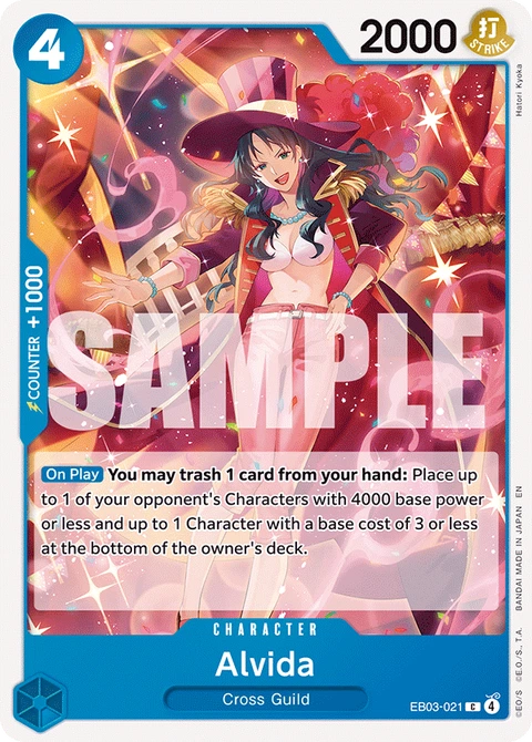 Alvida - One Piece Card Game card