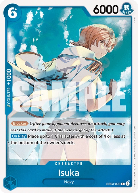 Isuka - One Piece Card Game card
