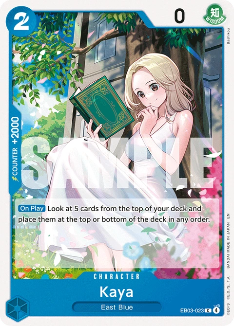 Kaya - One Piece Card Game card